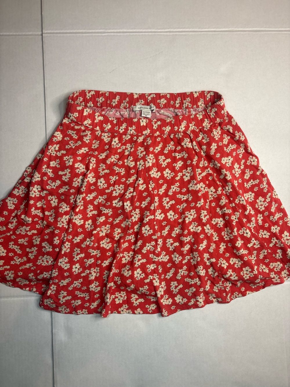 American Eagle Floral Skirt XS